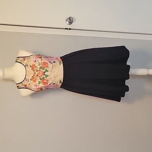 Vintage Rhyme Los Angeles Floral Dress, Size S